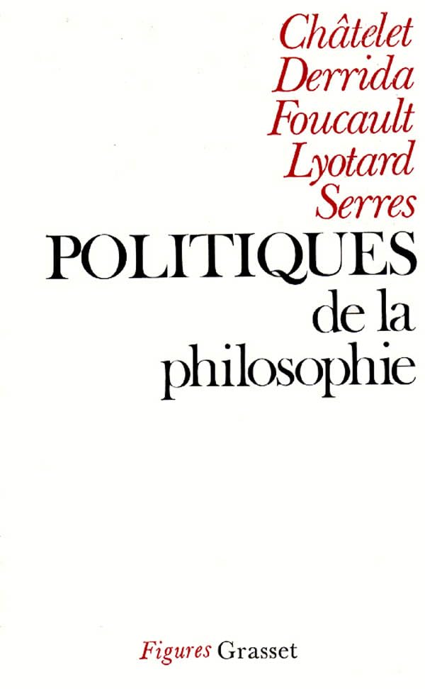 Politiques de la philosophie 9782246003502