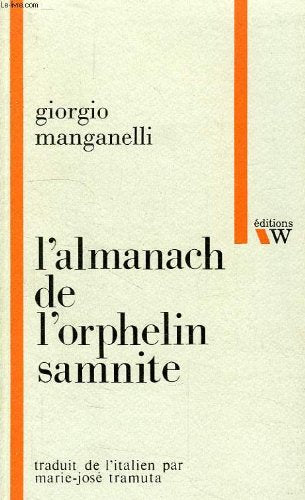 L'almanach de l'orphelin samnite 9782868870216