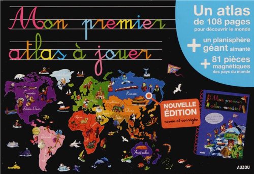 Mon premier atlas à jouer (nouvelle édition) 9782733825730