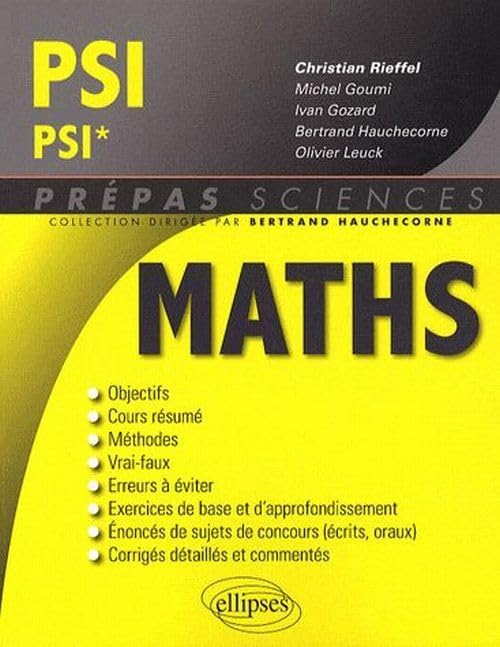 Maths PSI-PSI* 9782729851644