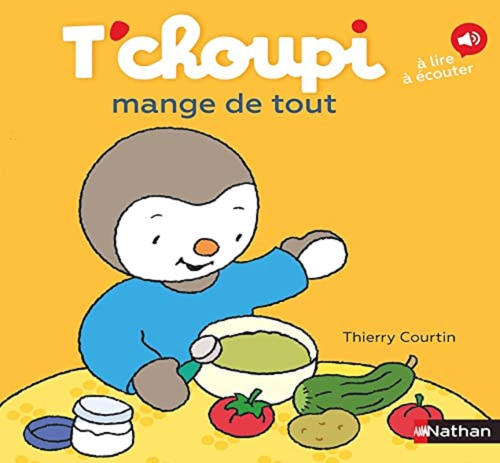 T'choupi mange de tout - Dès 2 ans 9782092491645