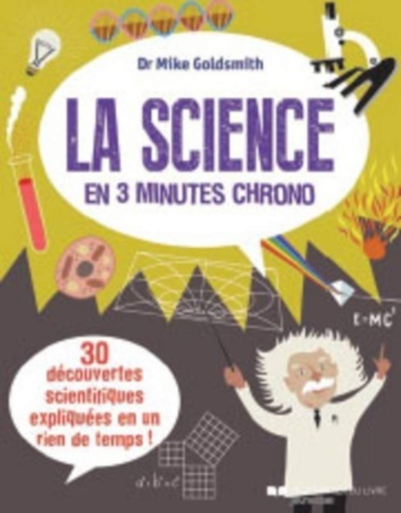 La science en 3 minutes chrono 9782702911174