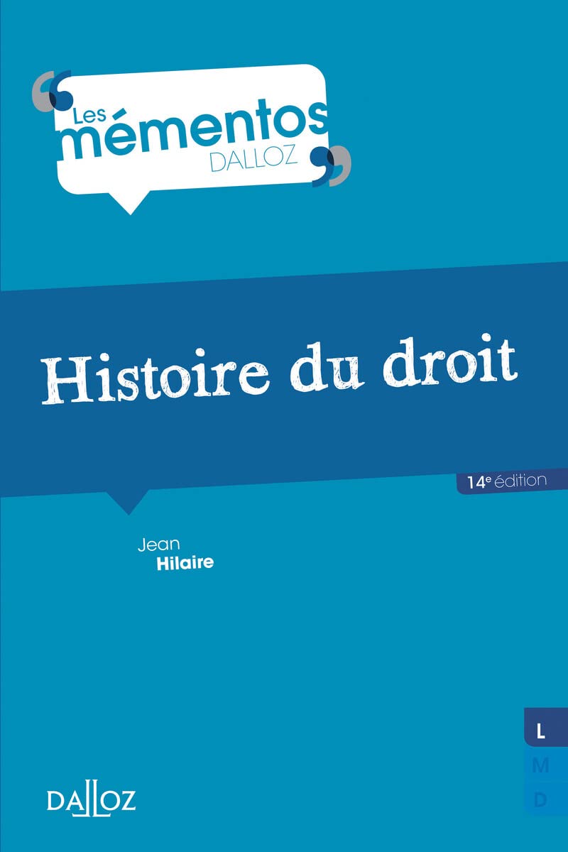 Histoire du droit. 14e éd. - Introduction historique au droit et Histoire des institutions publiques 9782247170609