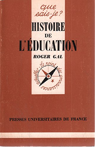 Histoire de l'éducation 9782130402626