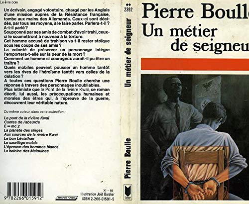 Un metier de seigneur 9782266015912