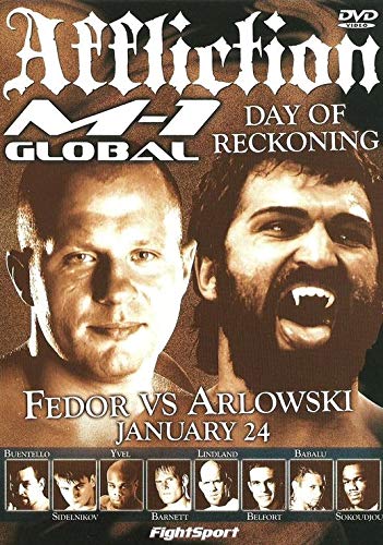 Affliction - Day Of Reckoning - M-1 Global - FEDOR vs ARLOWSKI - DVD 3577090709092