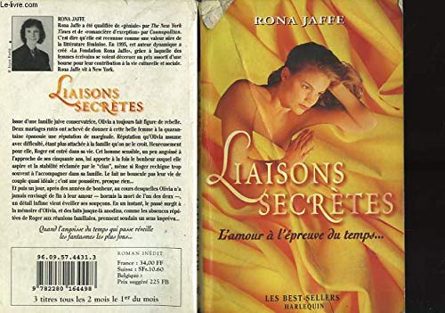 Liaisons secrètes (Les best-sellers) [Rona Jaffe] 9782280164498