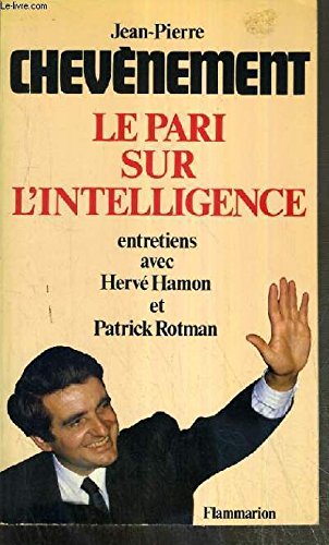 Le Pari sur l'intelligence 9782080648068