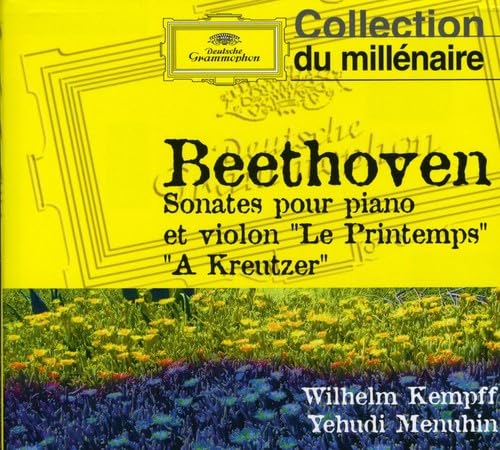 Beethoven : Sonates pour violon et piano "Le Printemps" - "à Kreutzer" 0028947621508