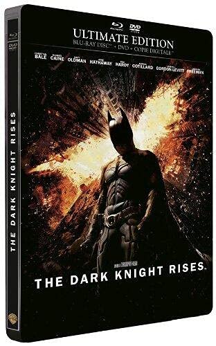 Batman-The Dark Knight Rises [Ultimate Edition boîtier SteelBook-Combo Blu-Ray + DVD + Copie Digitale] 5051889291602