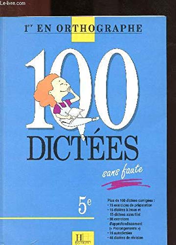 100 dictées sans faute, 6e 9782010190971