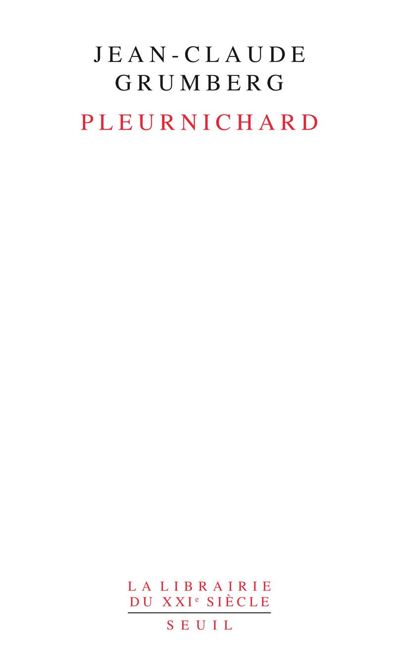 Pleurnichard 9782021012613