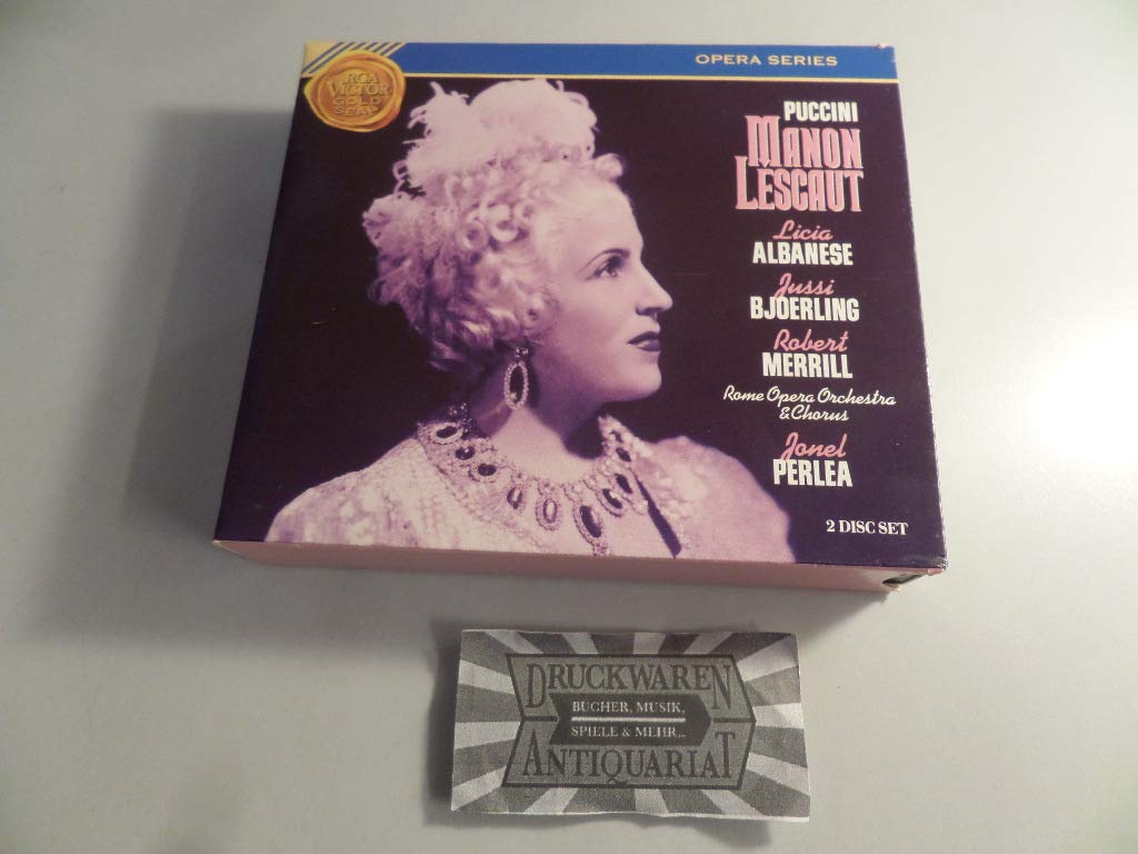 Puccini: Manon Lescaut [Import] 0035626057329