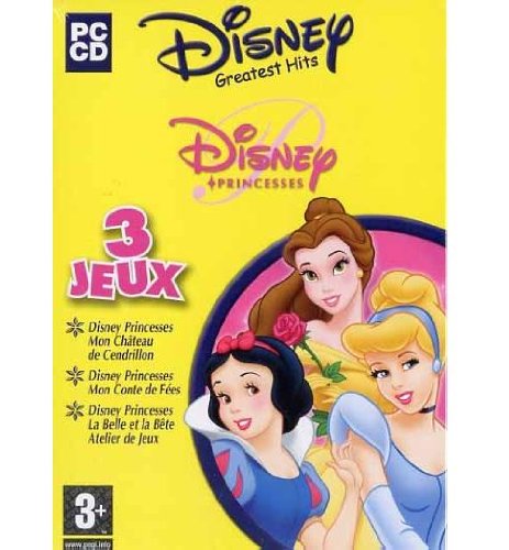 Disney Princesses - Pack 3 jeux : Mon château de Cendrillon + Mon conte de Fées + La Belle et la Bête Atelier de jeux 8717418071073
