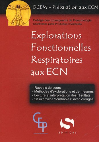 Explorations fonctionnelles respiratoires aux ECN 9782356400635