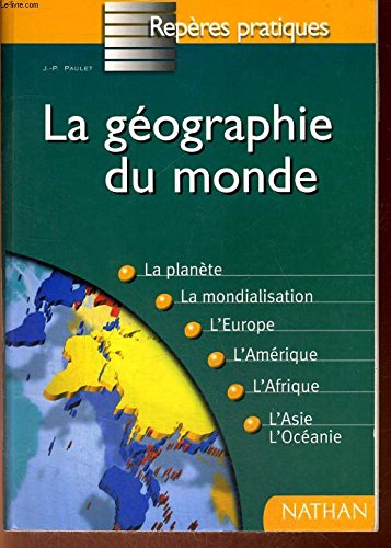 La géographie du Monde 9782091824321