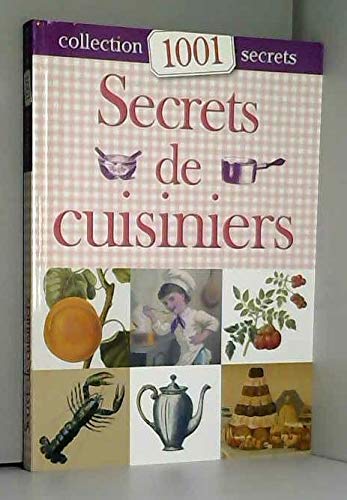secrets de cuisine 9782809502497