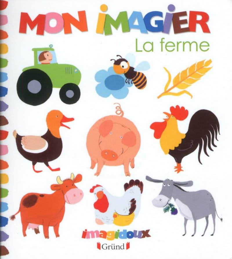 Mon Imagier - La ferme 9782324012457