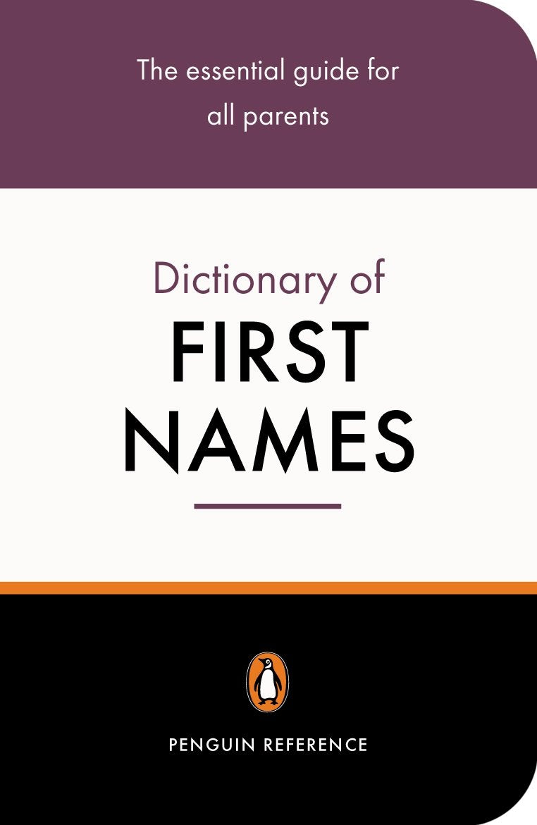 The Penguin Dictionary of First Names 9780141013985