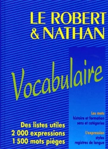 Le Robert et Nathan, vocabulaire 9782091810379