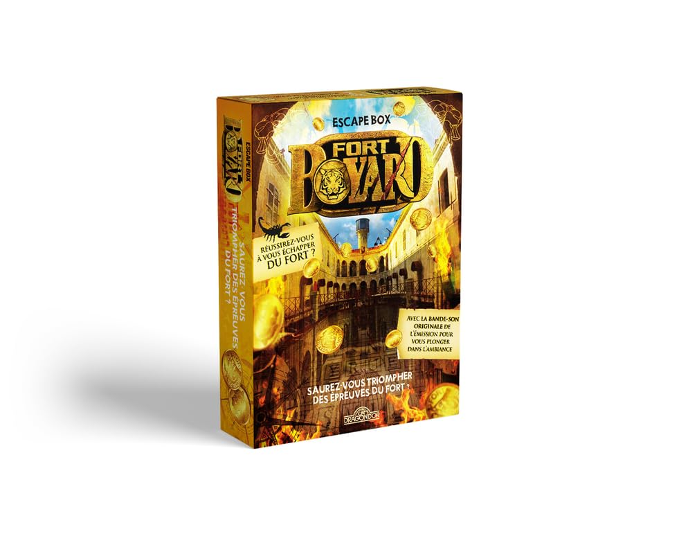Fort Boyard – Escape box 4 – Escape game enfant de 2 à 6 joueurs – Dès 8 ans (4) 9782821215047