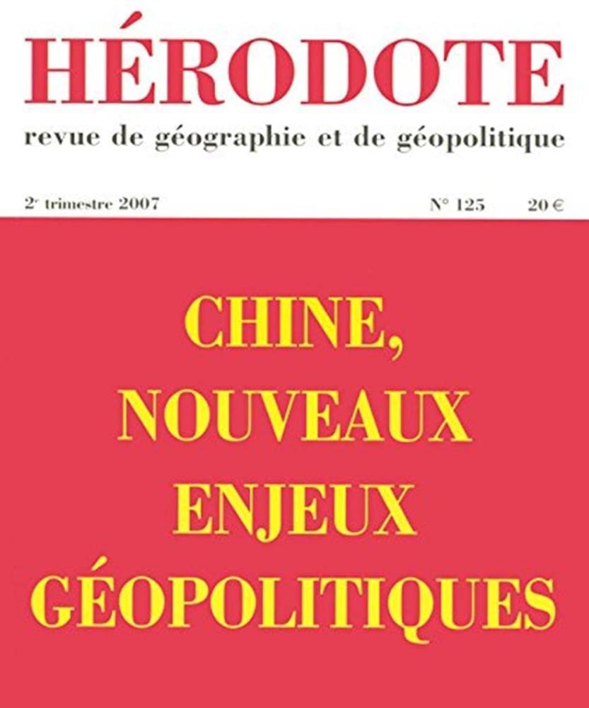 Chine, nouveaux enjeux géopolitiques 9782707152510