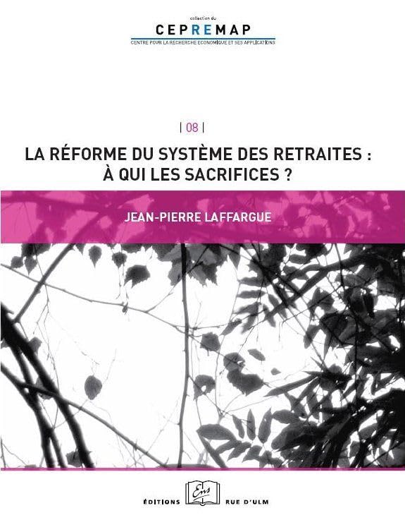 La réforme du système des retraites : à qui les sacrifices ? 9782728803859