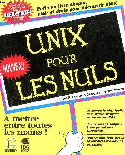 UNIX pour les nuls 9782736113346