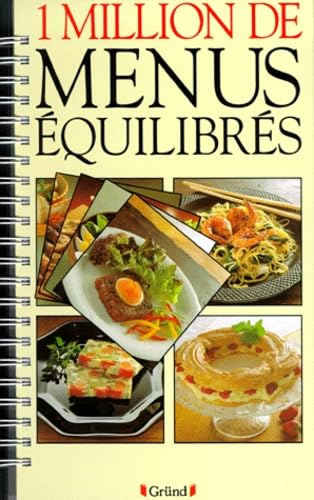 1 million de menus équilibrés 9782700057607