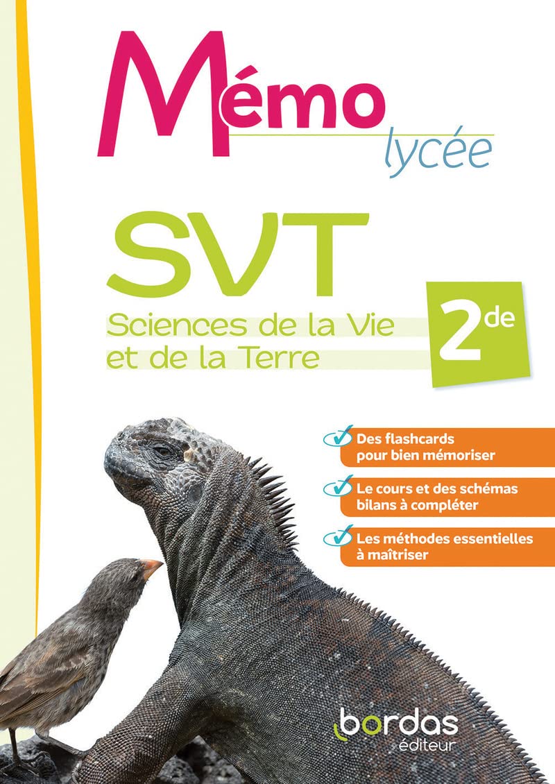 Mémo Lycée SVT 2de 9782047339299