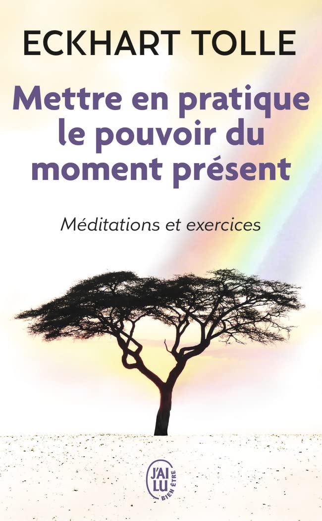Mettre en pratique le pouvoir du moment présent: Enseignements essentiels, méditations et exercices pour jouir d'une vie libérée 9782290020210