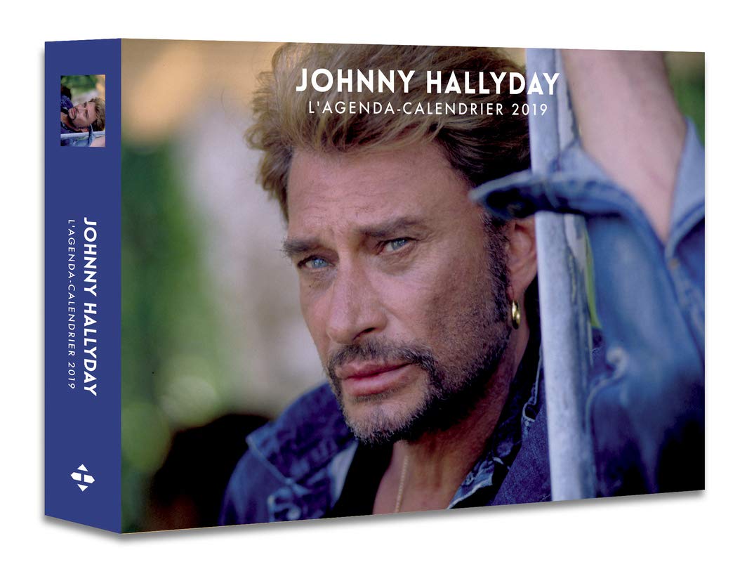 L'agenda-calendrier Johnny Hallyday 2019 9782755638592