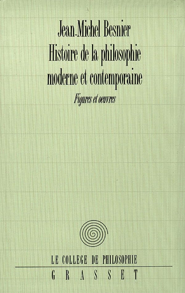 HIST. PHILOSOPHIE MODERNE ET CONTEMPORAINE 9782246420910