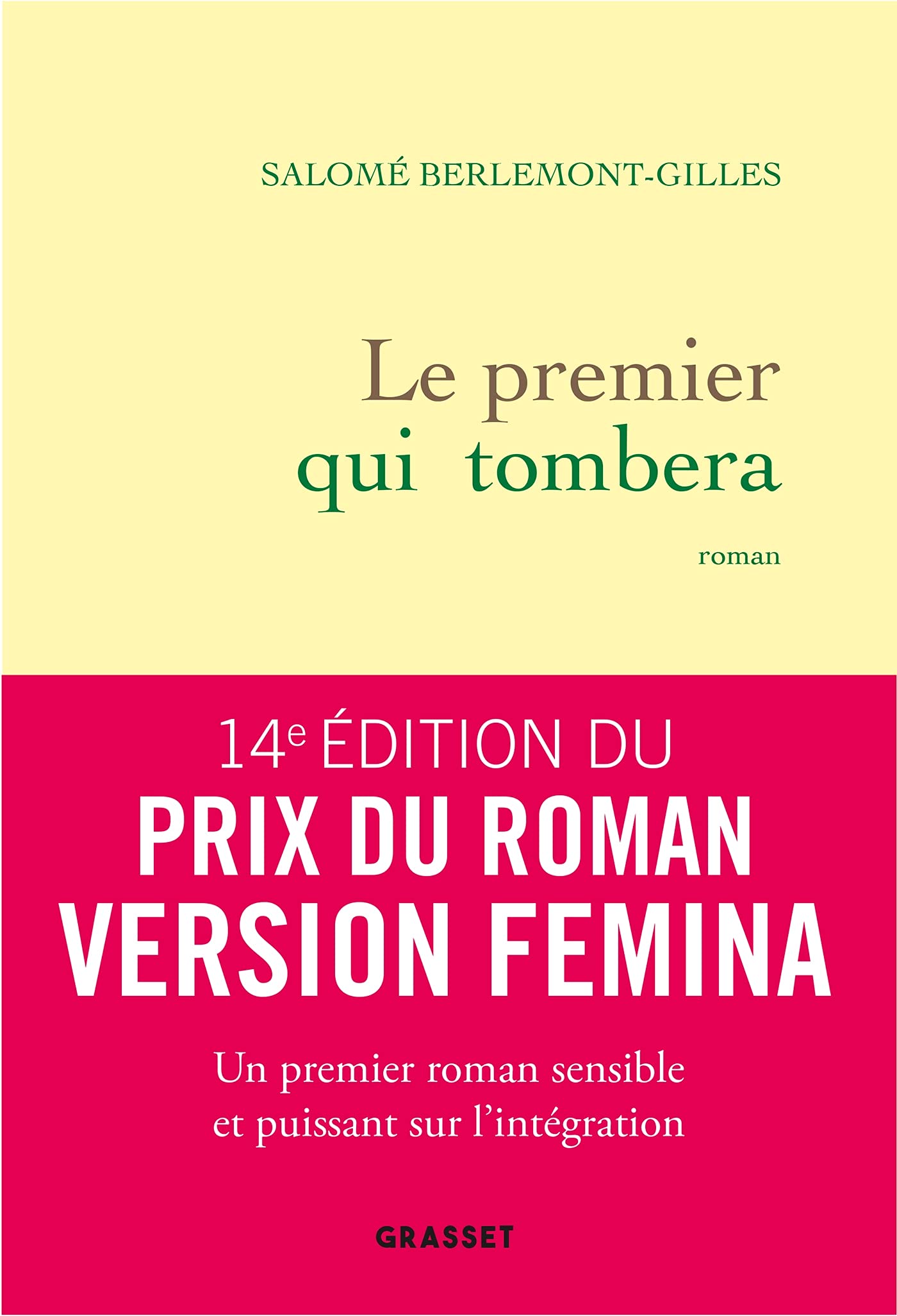 Le premier qui tombera: premier roman 9782246814382