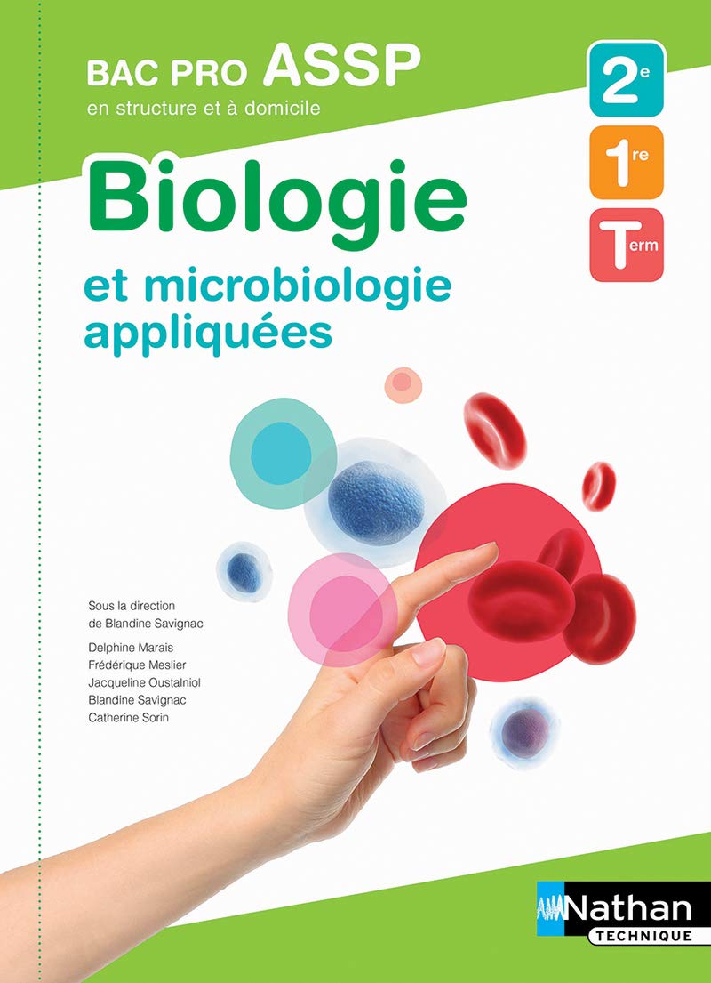 Biologie et microbiologie appliquées 2e/1re/Tle Bac Pro ASSP: Options "A domicile" et "En structure" 9782091650142