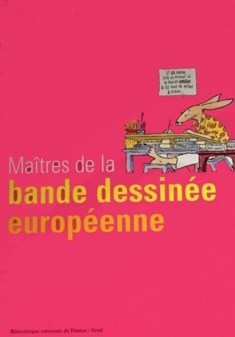 Maîtres de la bande dessinée européenne 9782020436571