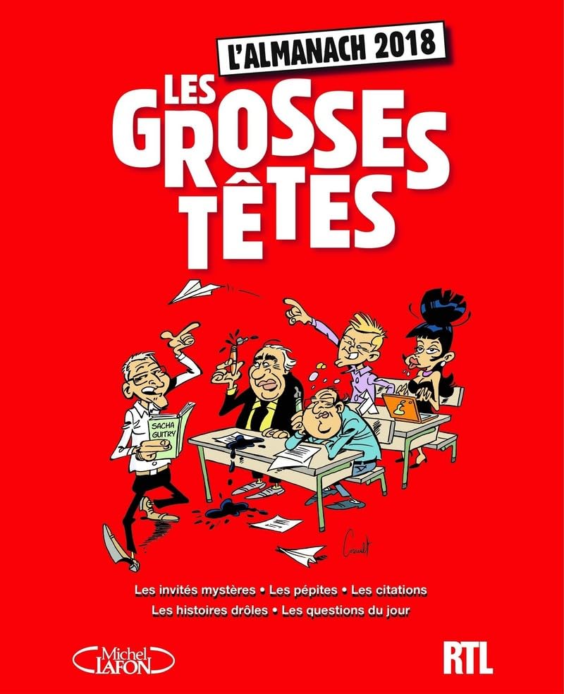 L'almanach des Grosses Têtes 2018 9782749933696