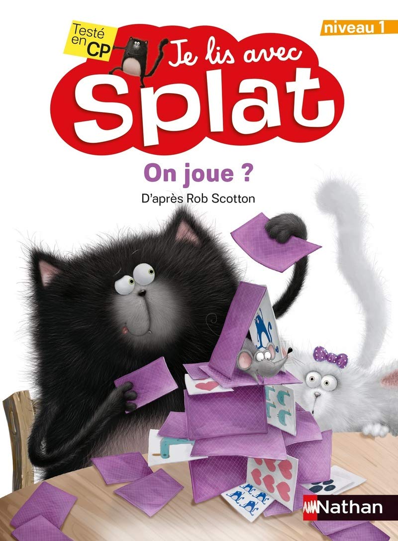 On joue ? - Je lis avec Splat - CP Niveau 1 - Dès 6 ans (4) 9782092589380