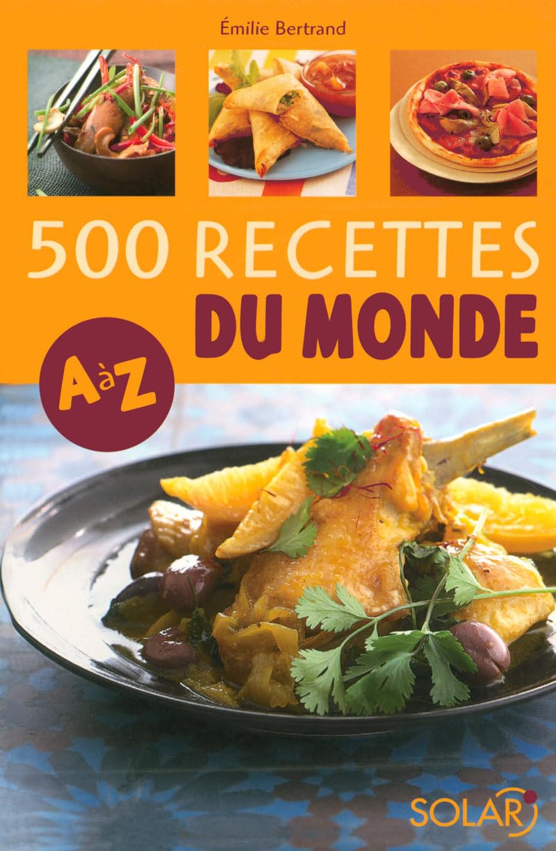 500 Recettes du monde de A à Z 9782263046292