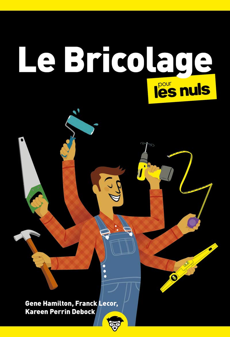 Le bricolage pour les Nuls, Poche : Livre sur le bricolage, Apprendre le bricolage pour les débutants, Toutes les clés pour réaliser vos travaux d'aménagement, de décoration et réparation 9782412067161