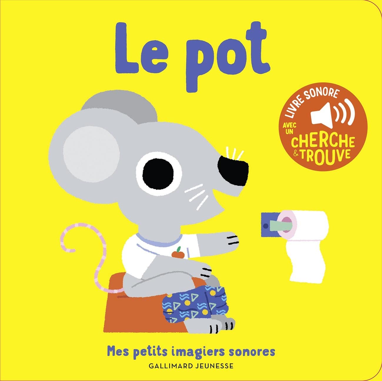 Le pot - Mes petits imagiers sonores - Dès 1 an 9782075175197