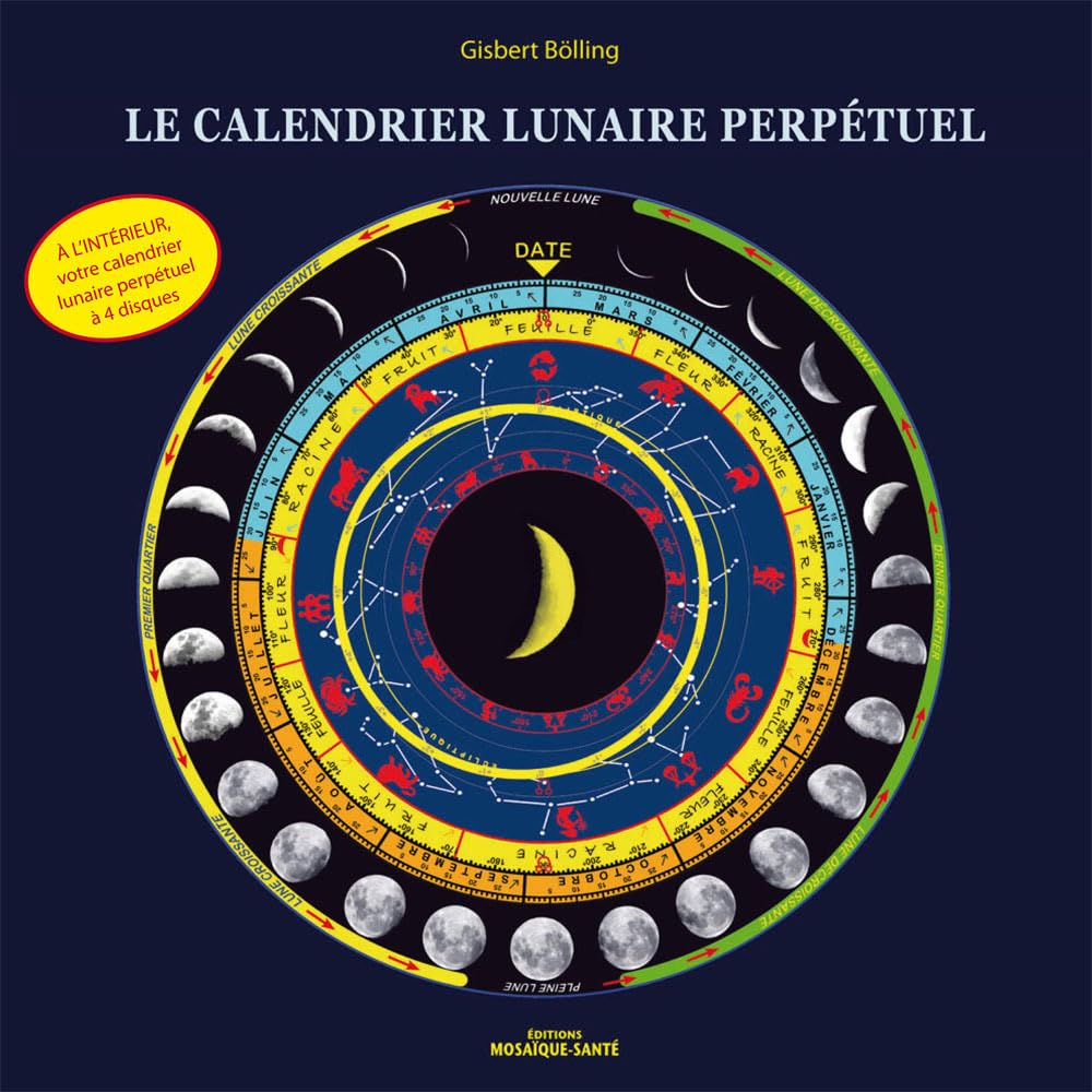 Le calendrier lunaire perpétuel 9782849390566