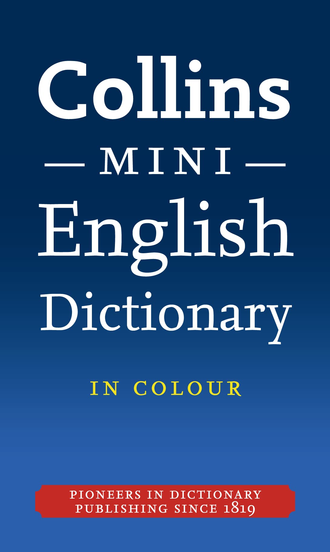 Collins Mini English Dictionary 9780007324903