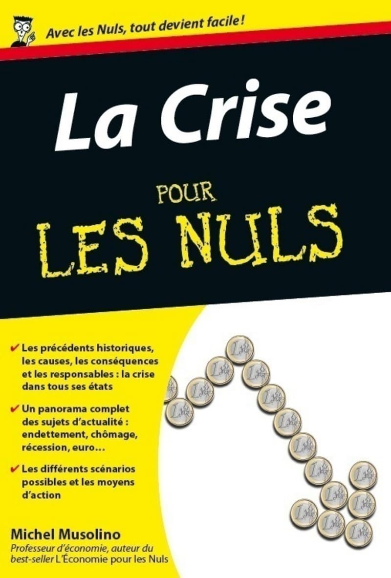 CRISE POCHE POUR LES NULS 9782754039871