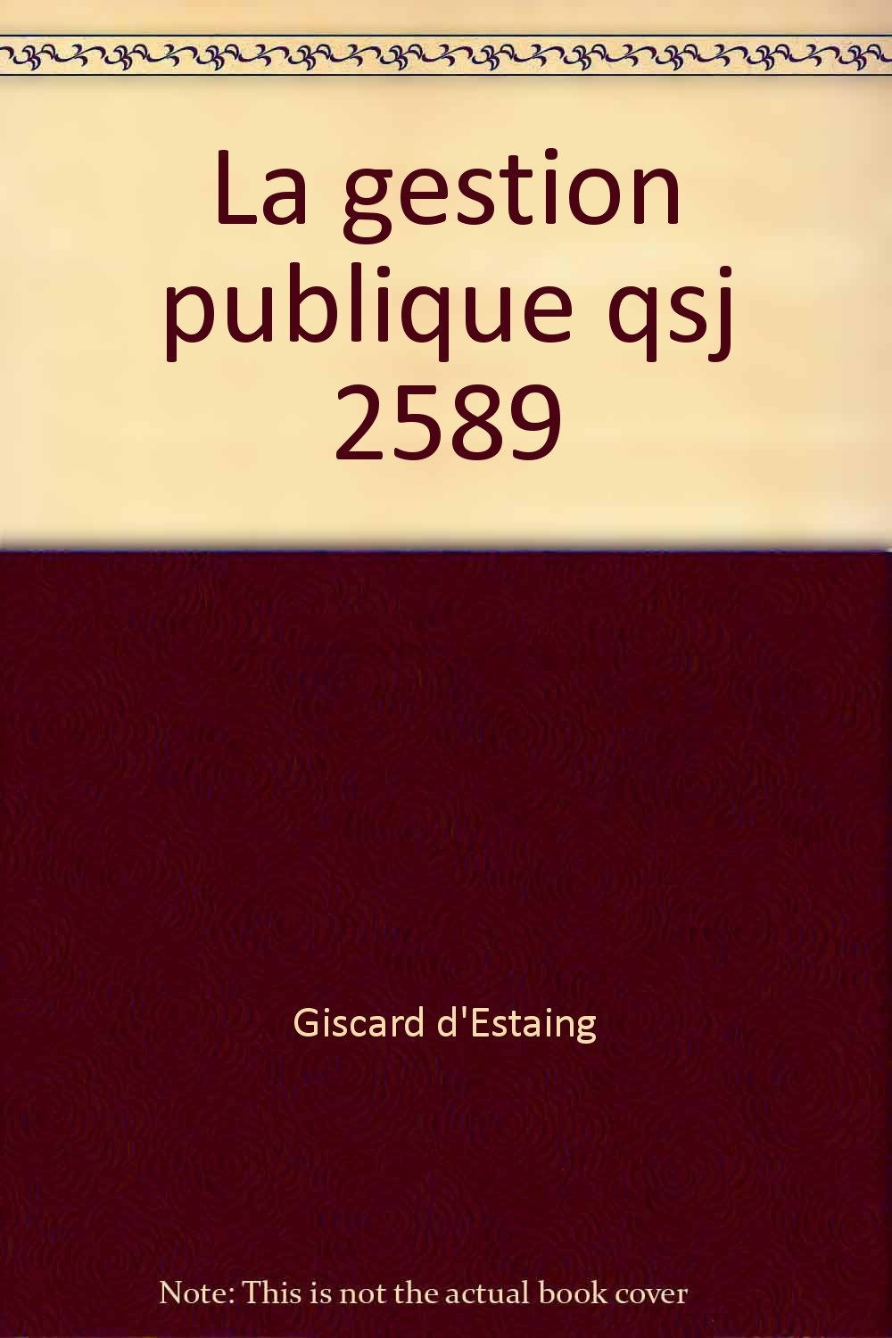 La gestion publique 9782130437475