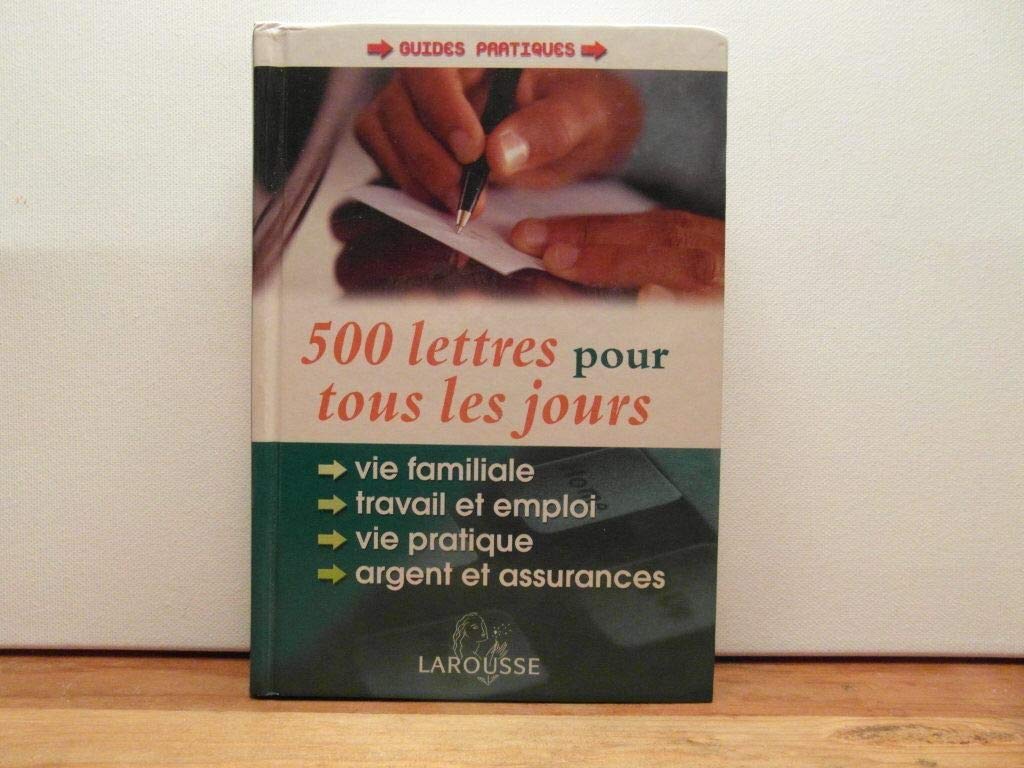 500 lettres pour tous les jours 9782035602749