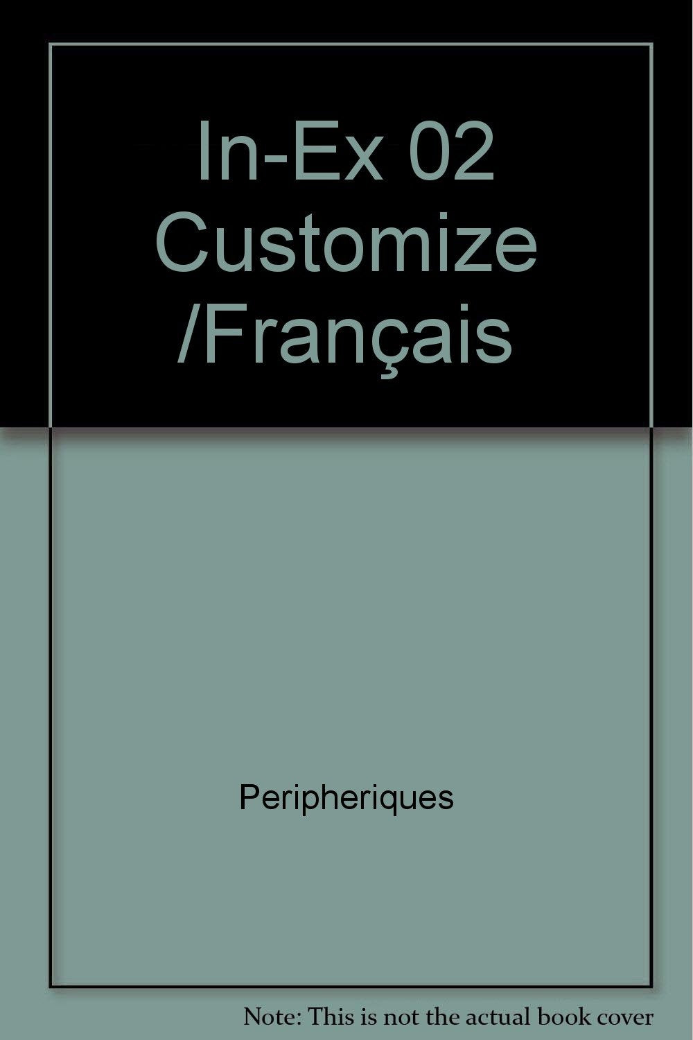 In-Ex 02 Customize /Français 9782914283052