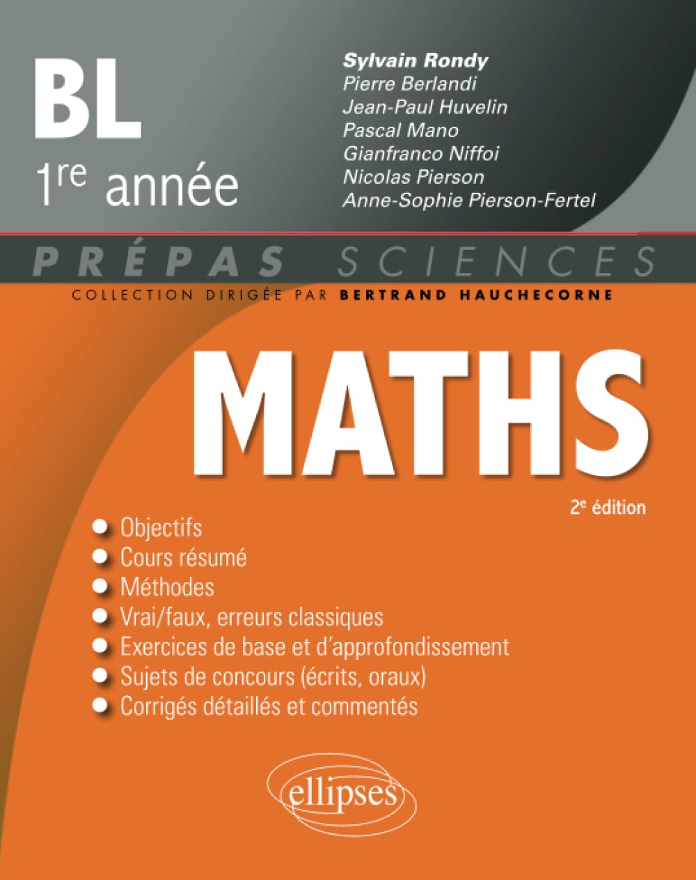 Mathématiques - BL 1re année - 2e édition 9782340048638