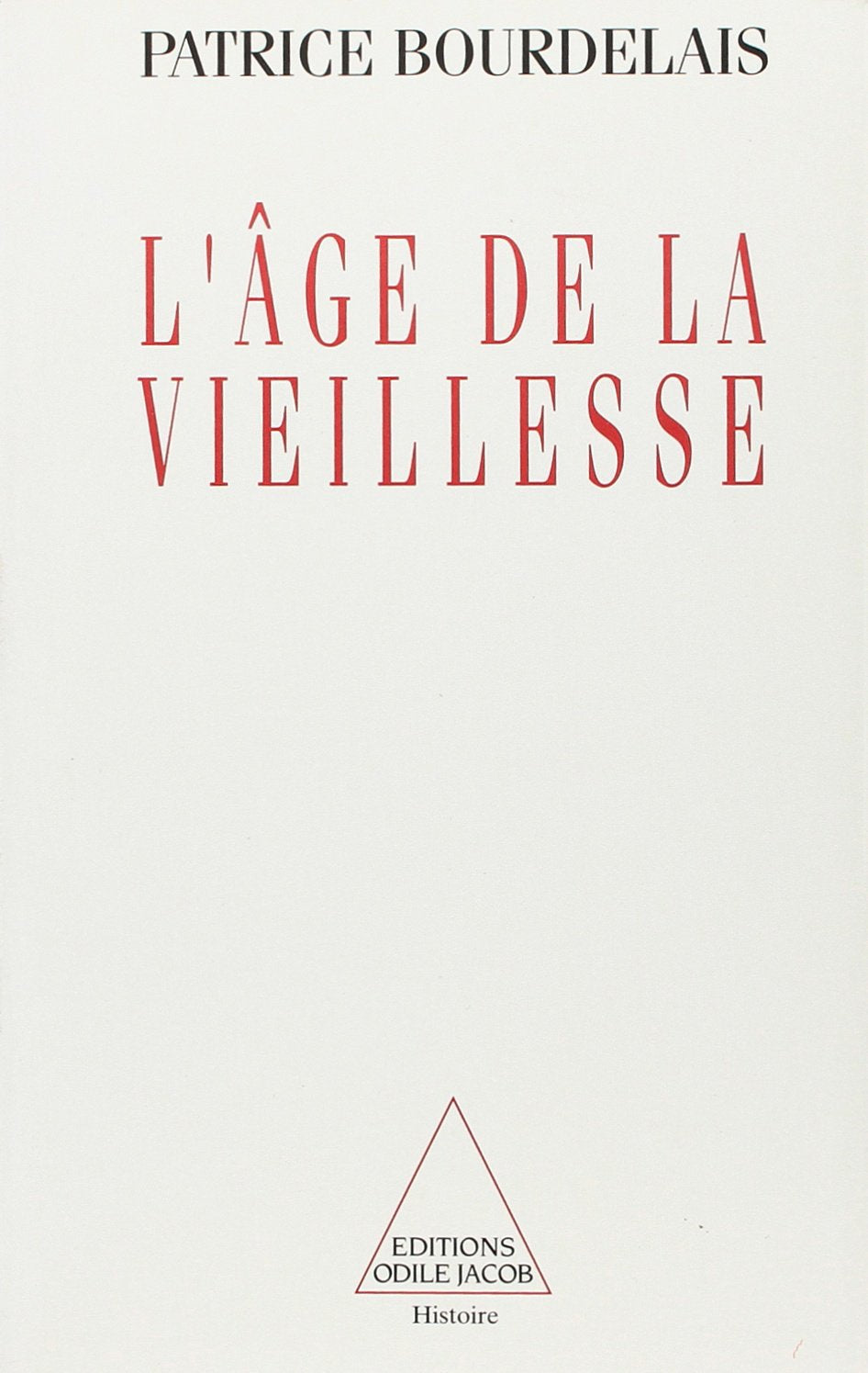 L'Âge de la vieillesse 9782738102003
