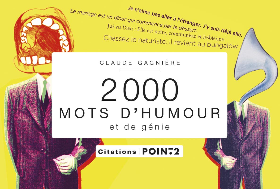 2000 mots d'humour et de génie 9782363941176